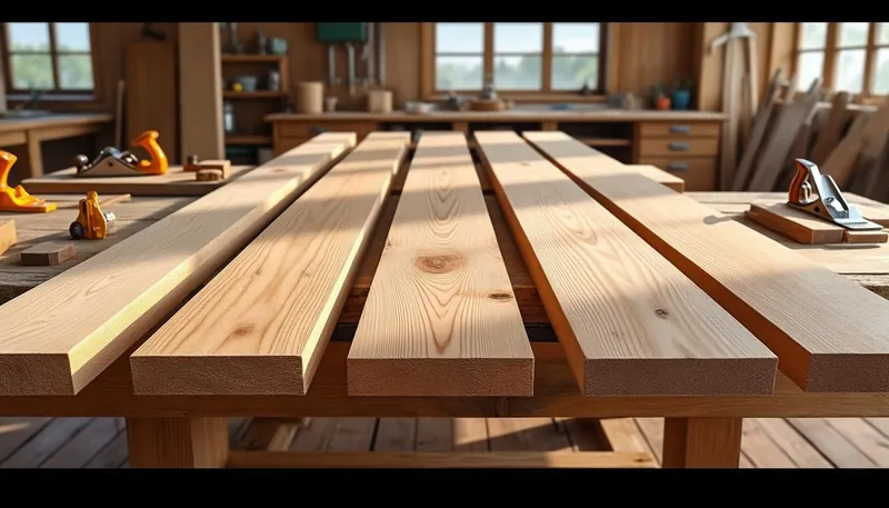 How thick should wooden planks be for boat construction?