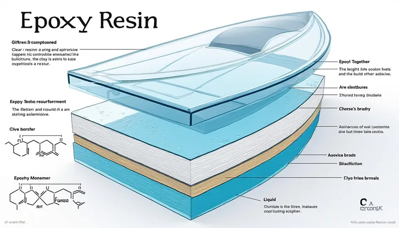 What is epoxy resin, and why is it used in wooden boats?
